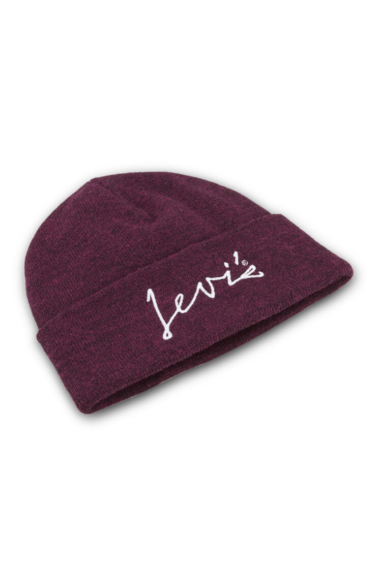 GORRO LEVI'S® GUINDA